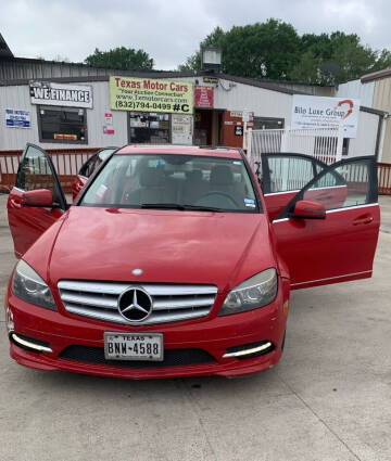 2011 Mercedes-Benz C-Class for sale at TEXAS MOTOR CARS in Houston TX