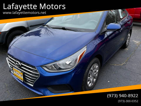 2019 Hyundai Accent for sale at Lafayette Motors in Lafayette NJ