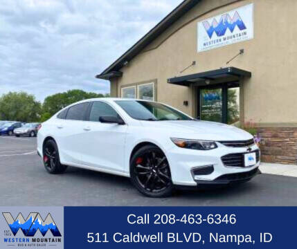 2018 Chevrolet Malibu for sale at Western Mountain Bus & Auto Sales in Nampa ID