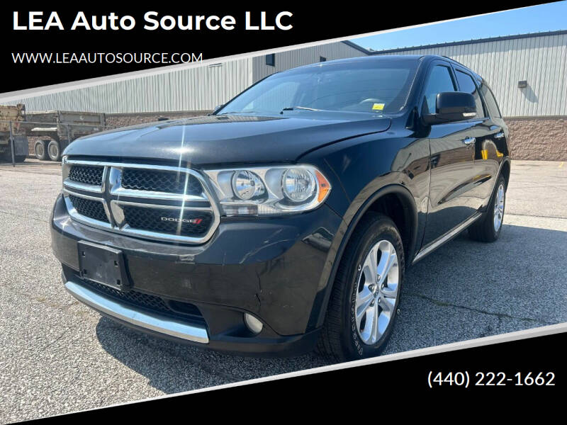 2013 Dodge Durango for sale at LEA Auto Source LLC in Ashtabula OH