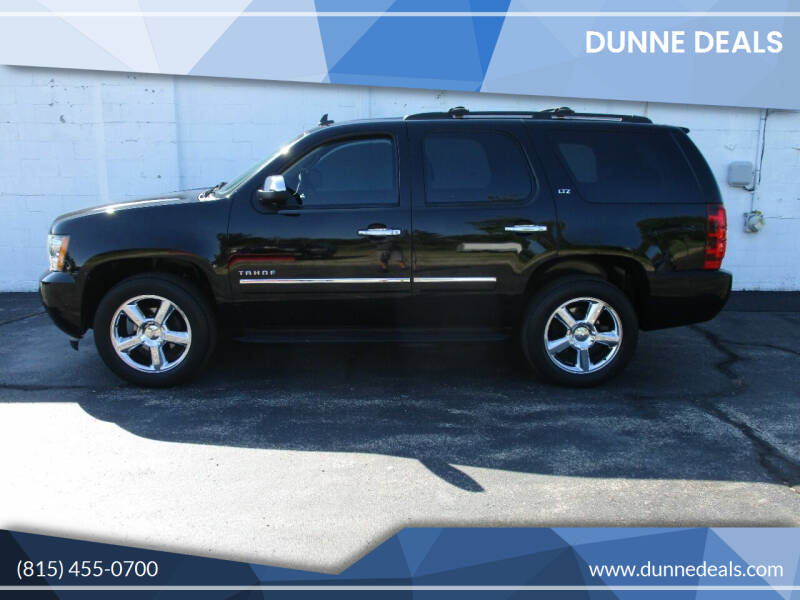 2012 Chevrolet Tahoe for sale at Dunne Deals in Crystal Lake IL