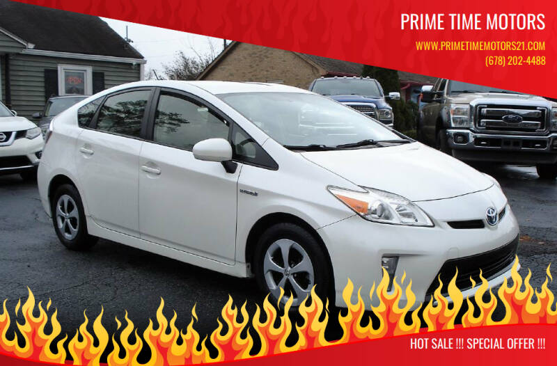 2012 Toyota Prius for sale at Prime Time Motors in Marietta GA