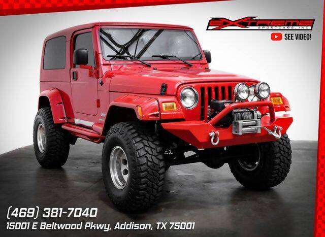 2004 Jeep Wrangler for sale at EXTREME SPORTCARS INC in Addison TX
