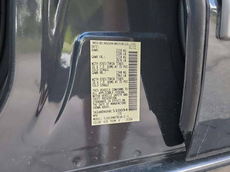 2011 Nissan Xterra X
