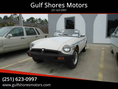 1980 MG MGB for sale at Gulf Shores Motors in Gulf Shores AL