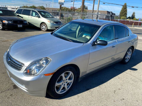 2003 Infiniti G35 for sale at Lifetime Motors AUTO in Sacramento CA