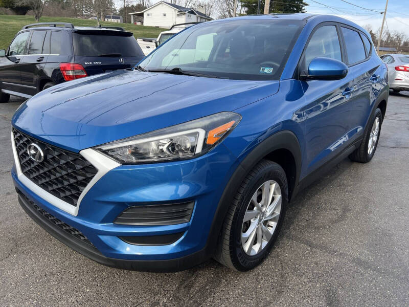 Used 2019 Hyundai Tucson SE with VIN KM8J2CA4XKU011368 for sale in Dillonvale, OH