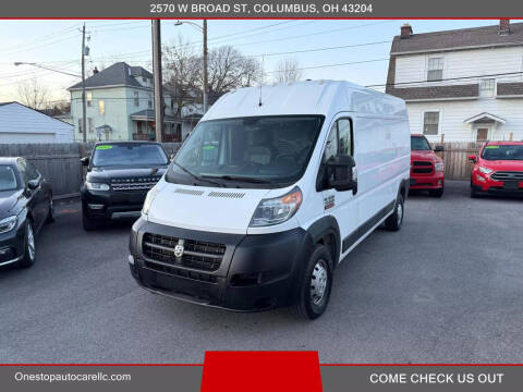 2018 RAM ProMaster for sale at One Stop Auto Care LLC in Columbus OH