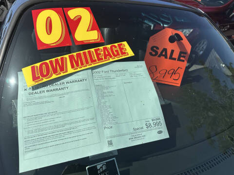2002 Ford Thunderbird Deluxe