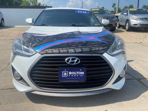 2016 Hyundai Veloster for sale at Bobby Lafleur Auto Sales in Lake Charles LA