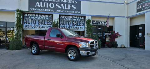 2007 Dodge Ram 1500 for sale at Affordable Imports Auto Sales in Murrieta CA