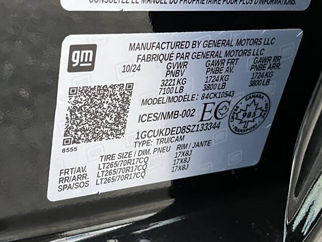 2025 Chevrolet Silverado 1500