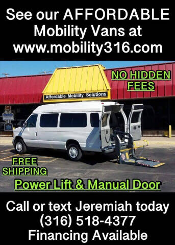 2004 Ford E-Series for sale at Affordable Mobility Solutions, LLC - Mobility/Wheelchair Accessible Inventory-Wichita in Wichita KS