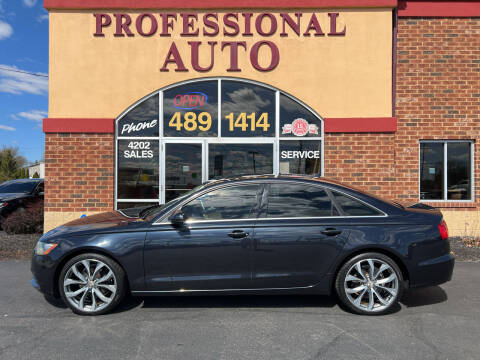 2013 Audi A6 for sale at Professional Auto Sales & Service in Fort Wayne IN