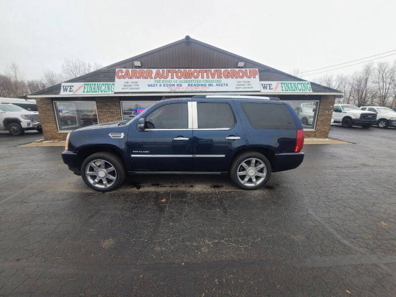 2008 Cadillac Escalade for sale at CARRR AUTOMOTIVE GROUP INC in Reading MI