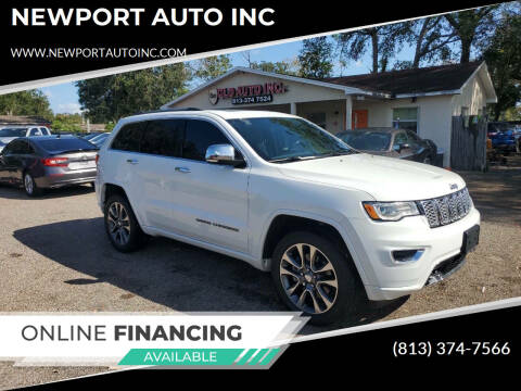 2018 Jeep Grand Cherokee for sale at NEWPORT AUTO INC in Tampa FL