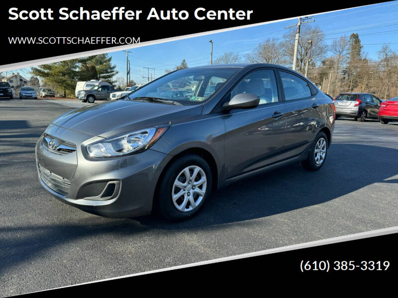 2012 Hyundai Accent for sale at Scott Schaeffer Auto Center in Birdsboro PA