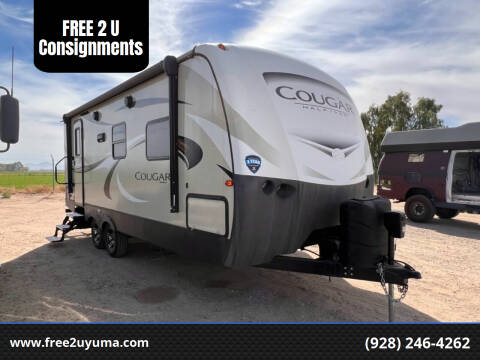 2018 Keystone Cougar for sale at FREE 2 U Consignments in Yuma AZ