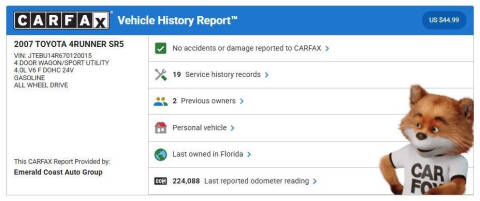 2007 Toyota 4Runner Sport Edition