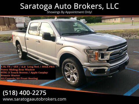 2018 Ford F-150 for sale at Saratoga Auto Brokers, LLC in Wilton NY