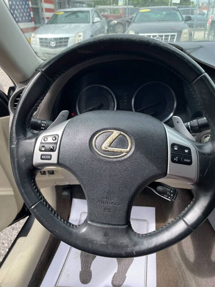 2012 LEXUS IS Sedan - $6,990