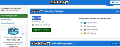 2010 Ford Explorer XLT