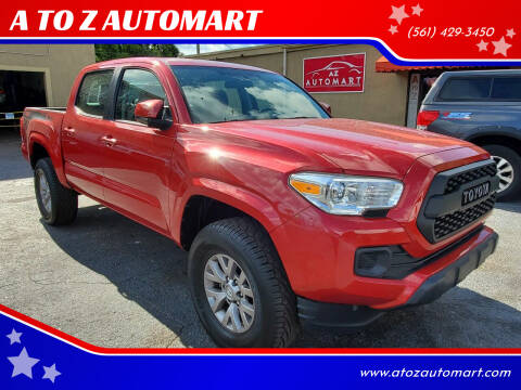 2017 Toyota Tacoma for sale at A TO Z  AUTOMART in West Palm Beach FL