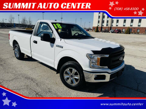 2018 Ford F-150 for sale at SUMMIT AUTO CENTER in Summit IL