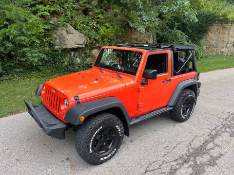 2015 Jeep Wrangler for sale at Bogie's Motors in Saint Louis MO