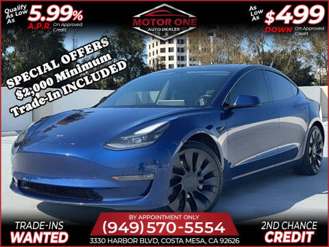 2021 Tesla Model 3 Long Range