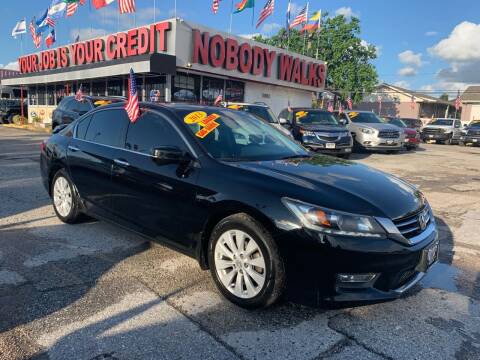 2013 Honda Accord for sale at Giant Auto Mart 2 in Houston TX