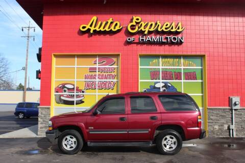 2005 Chevrolet Tahoe for sale at AUTO EXPRESS OF HAMILTON LLC in Hamilton OH