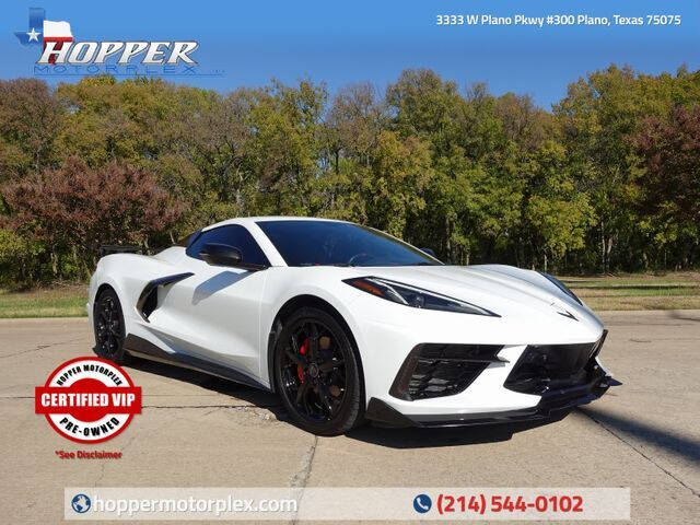 2021 Chevrolet Corvette for sale at HOPPER MOTORPLEX in Plano TX