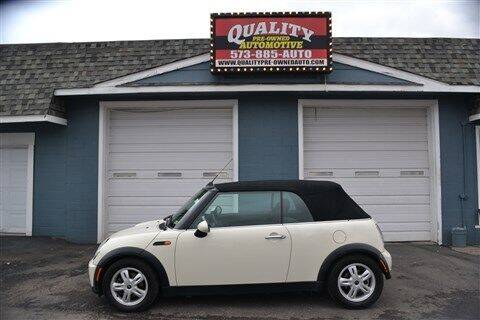 2006 MINI Cooper for sale at Quality Pre-Owned Automotive in Cuba MO