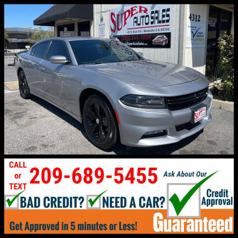 2018 Dodge Charger for sale at Super Auto Sales Modesto in Modesto, CA