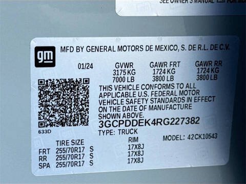 2024 Chevrolet Silverado 1500