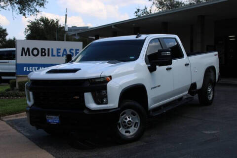 2022 Chevrolet Silverado 2500HD for sale at MOBILEASE AUTO SALES in Houston TX