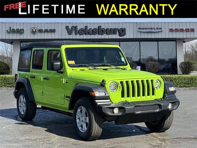 2021 Jeep Wrangler Unlimited for sale at Vicksburg Chrysler Dodge Jeep Ram in Vicksburg MI