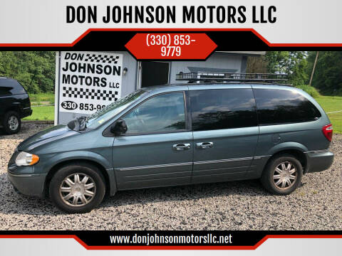 2005 Chrysler Town and Country for sale at DON JOHNSON MOTORS LLC in Lisbon OH