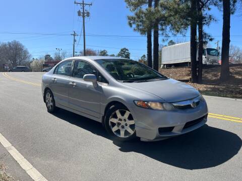 2010 Honda Civic for sale at THE AUTO FINDERS in Durham NC
