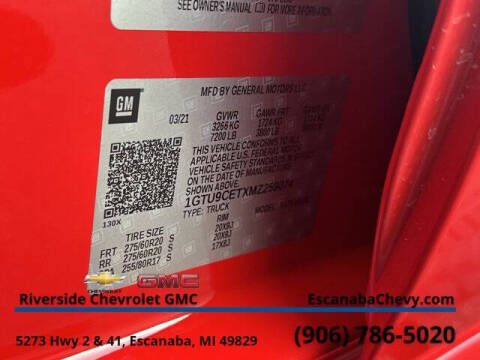 2021 GMC Sierra 1500