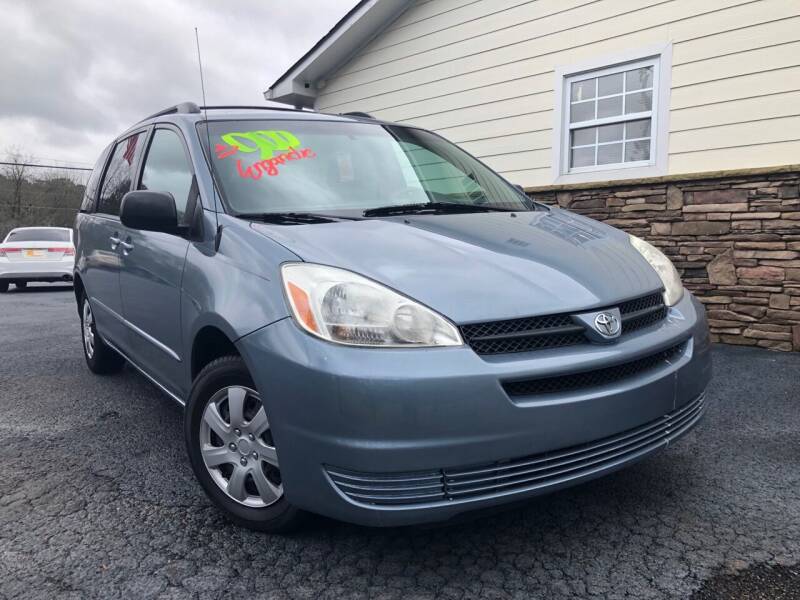 2005 Toyota Sienna for sale at NO FULL COVERAGE AUTO SALES LLC in Austell GA
