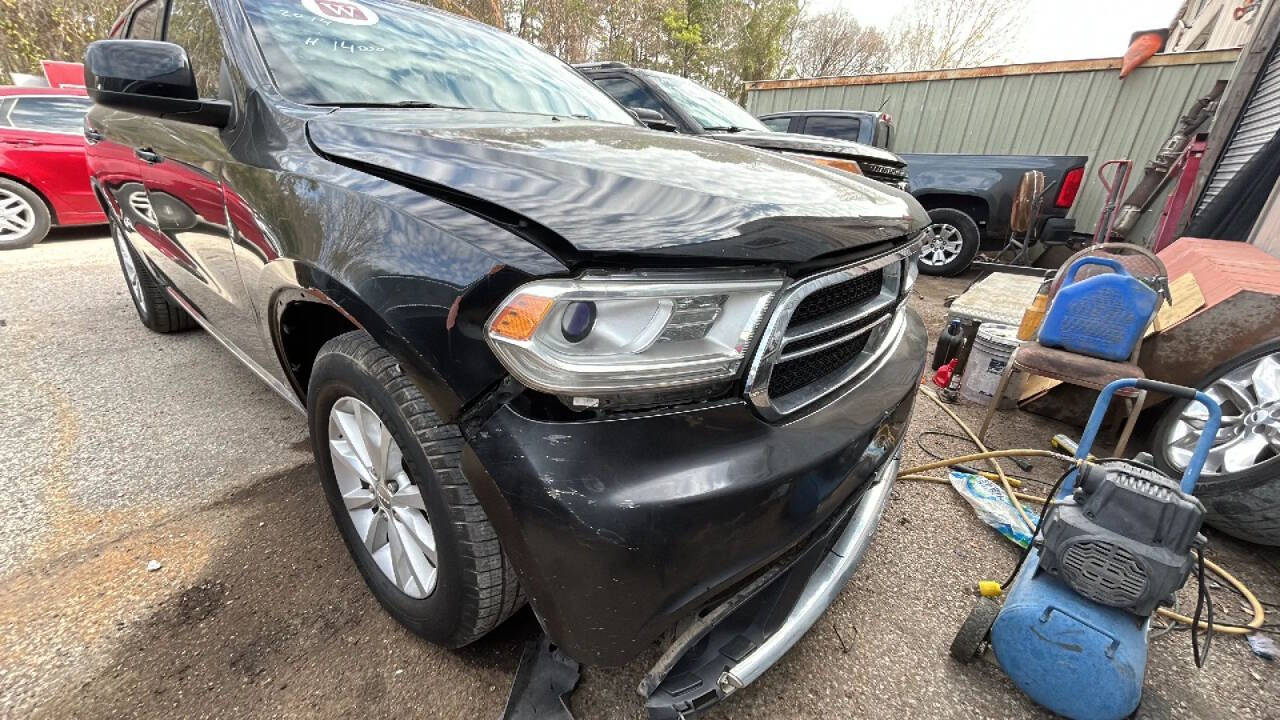 Black 2014 Dodge Durango SXT SXT 4dr SUV 2