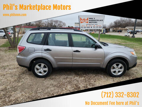 2011 Subaru Forester for sale at Phil's Marketplace Motors in Arnolds Park IA