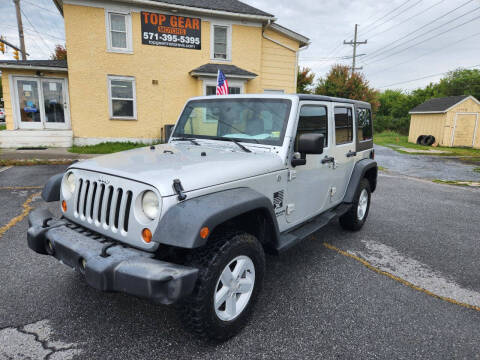 2007 Jeep Wrangler Unlimited for sale at Top Gear Motors in Winchester VA