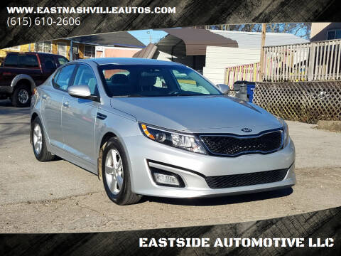 2015 Kia Optima for sale at EASTSIDE AUTOMOTIVE LLC in Nashville TN