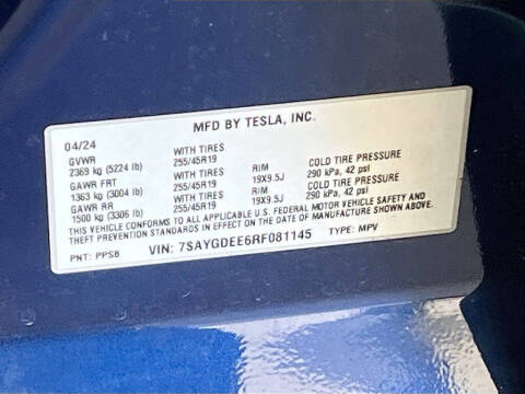2024 Tesla Model Y Long Range
