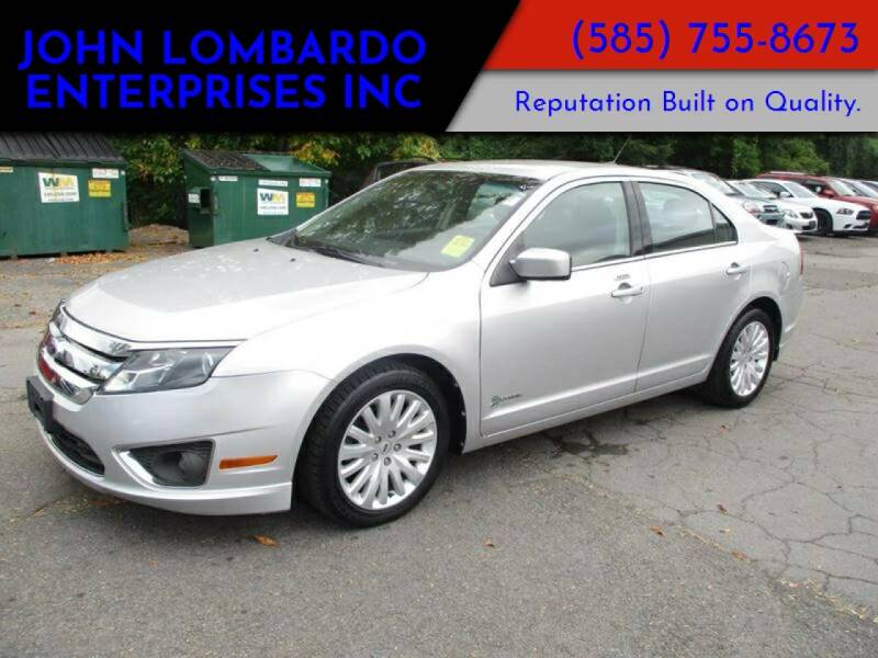 2012 Ford Fusion Hybrid for sale at John Lombardo Enterprises Inc in Rochester NY