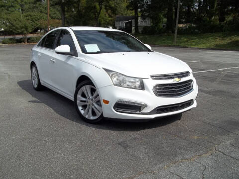 2016 Chevrolet Cruze Limited for sale at CORTEZ AUTO SALES INC in Marietta GA