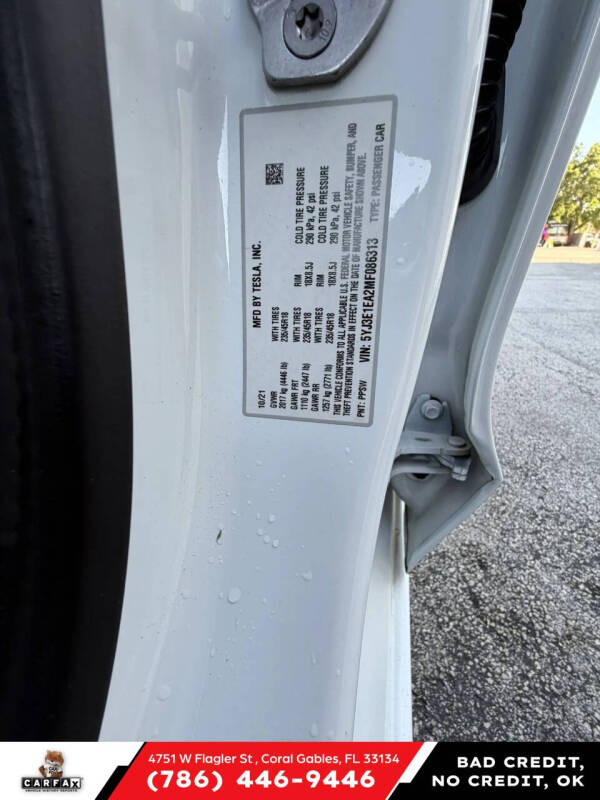 2021 Tesla Model 3 Standard Range Plus